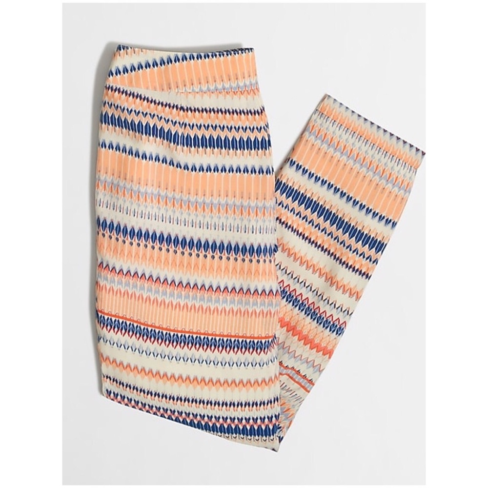 J Crew Chevron Print Pants